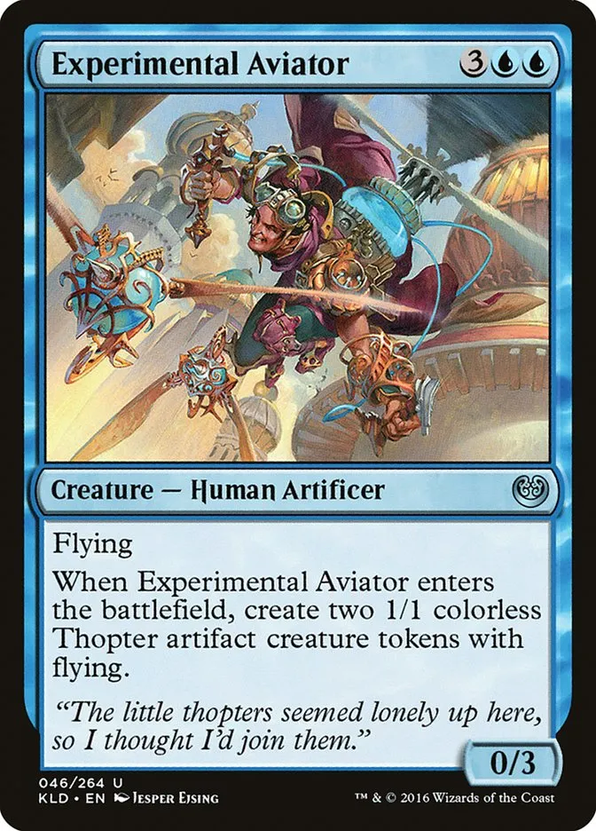 2016 Kaladesh Experimental Aviator uncommon #46 uncommon card image