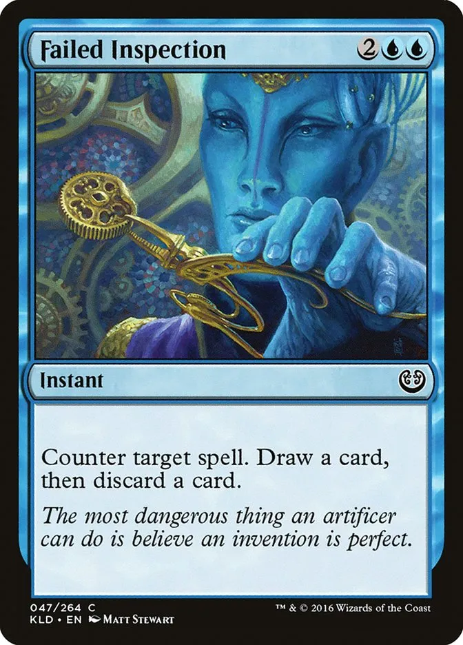 2016 Kaladesh Failed Inspection common #47 common card image