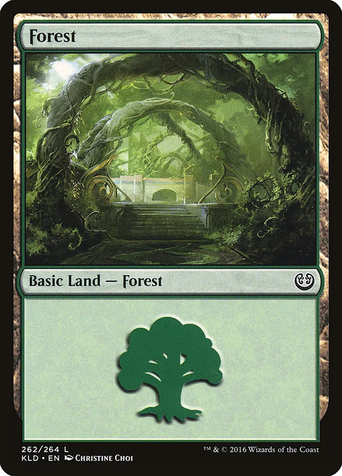 2016 Kaladesh Forest common #262 common card image