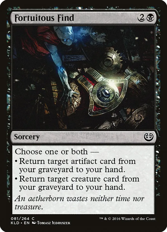 2016 Kaladesh Fortuitous Find #81 common card image