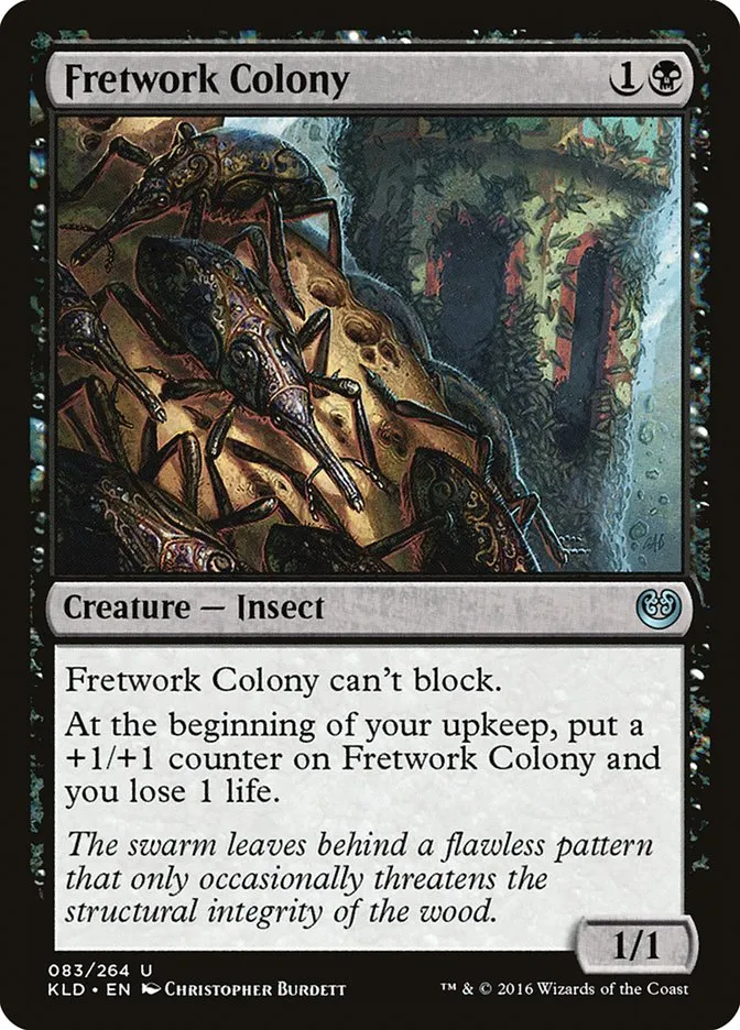 2016 Kaladesh Fretwork Colony uncommon #83 uncommon card image