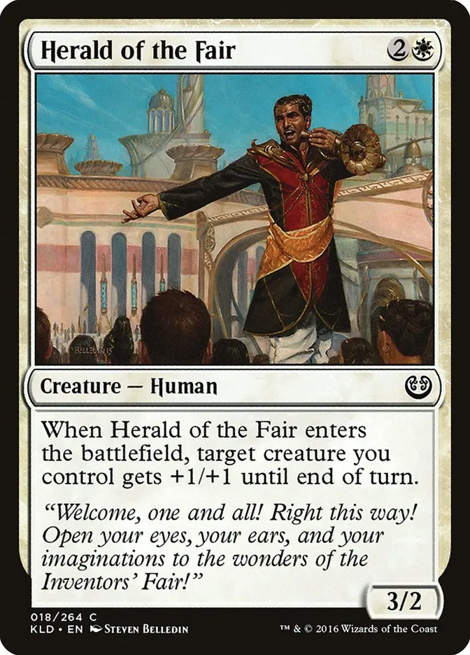 2016 Kaladesh Herald of the Fair common #18 common card image
