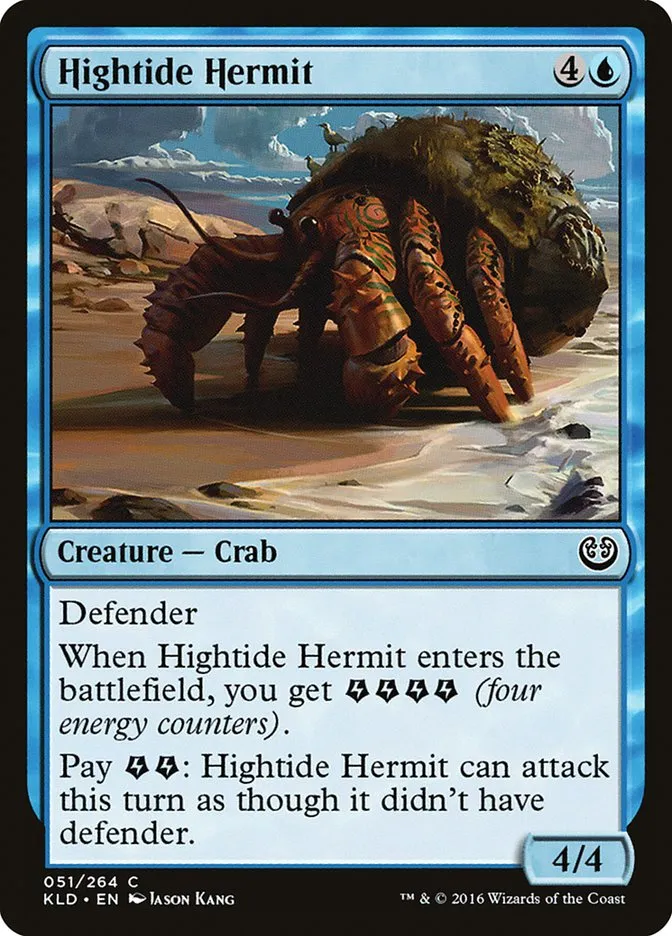 2016 Kaladesh Hightide Hermit common #51 common card image