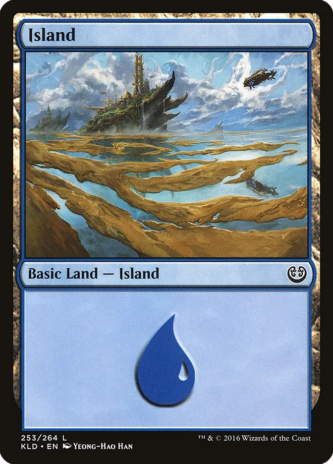 2016 Kaladesh Island common #253 common card image