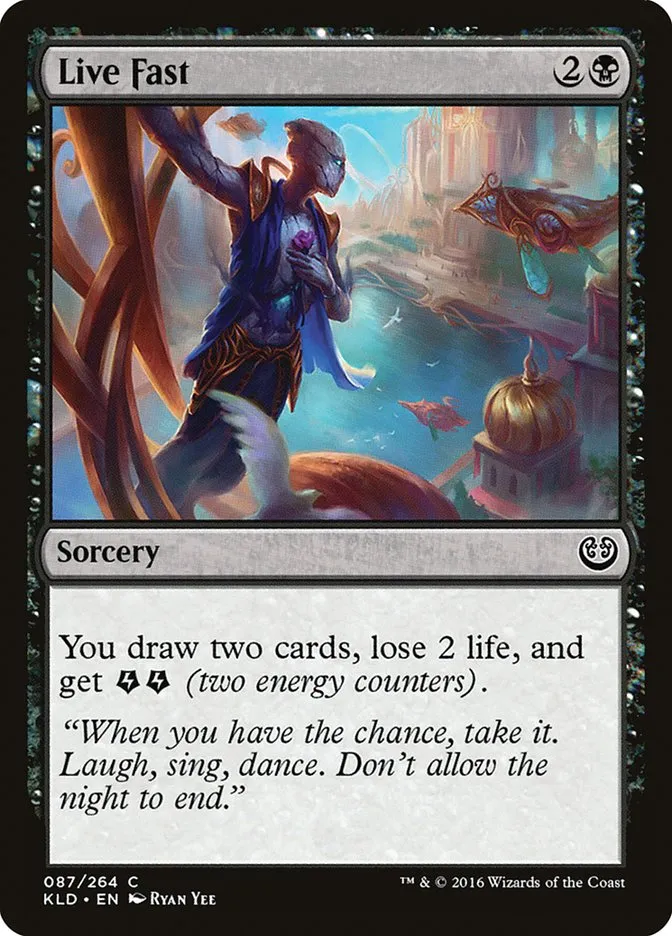 2016 Kaladesh Live Fast common #87 common card image