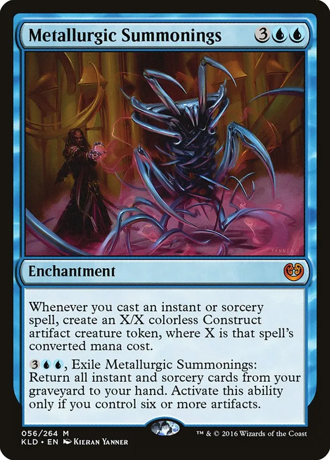 2016 Kaladesh Metallurgic Summonings mythic #56 mythic card image