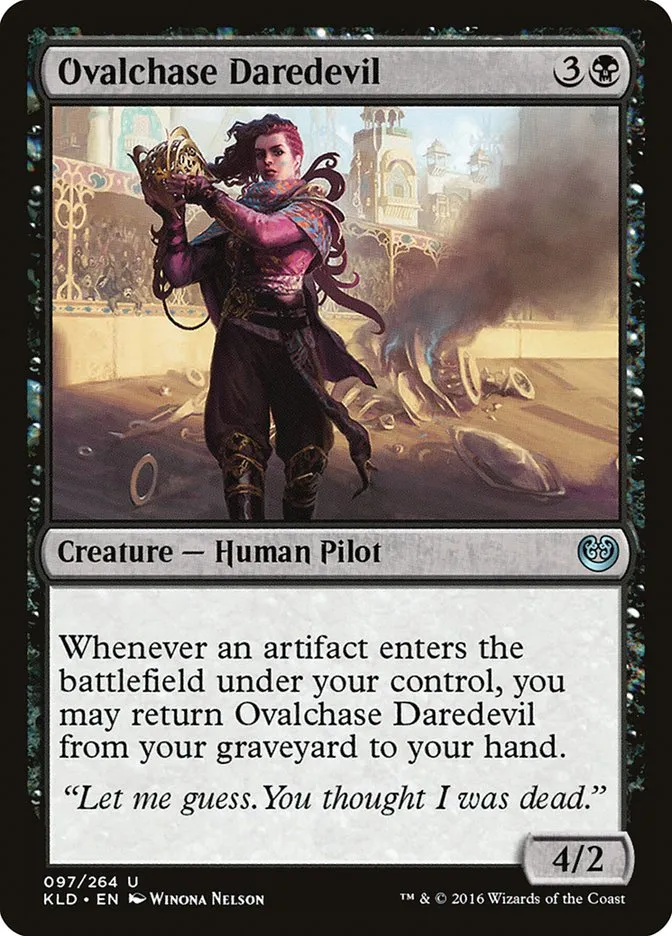 2016 Kaladesh Ovalchase Daredevil #97 uncommon card image