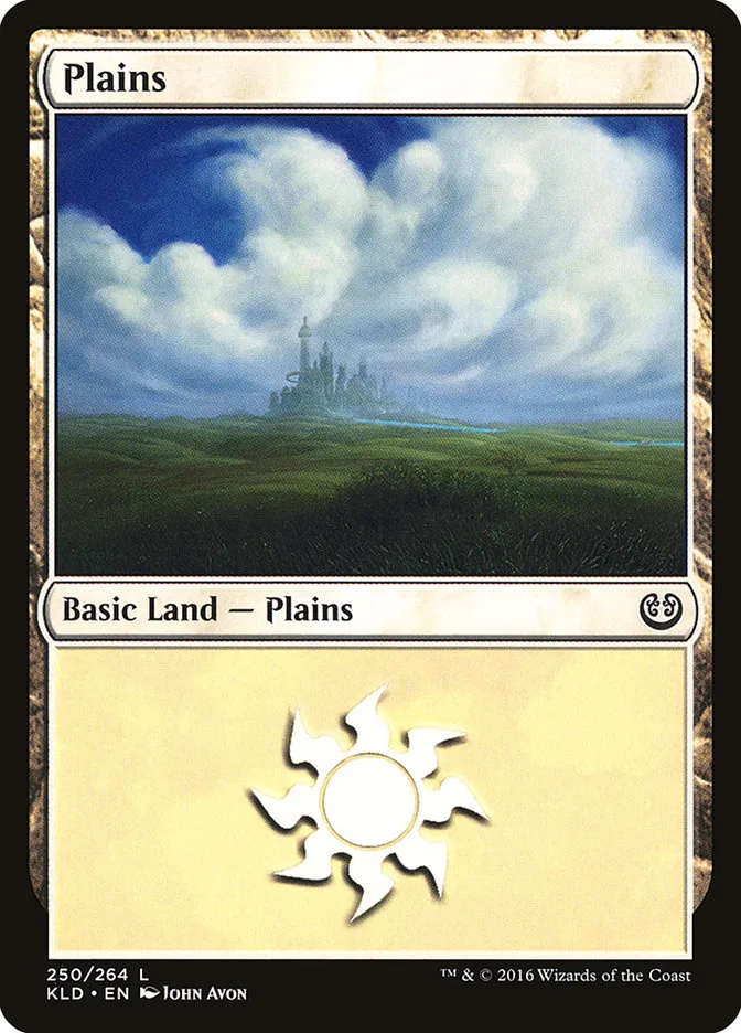 2016 Kaladesh Plains [Foil] common #250 common card image