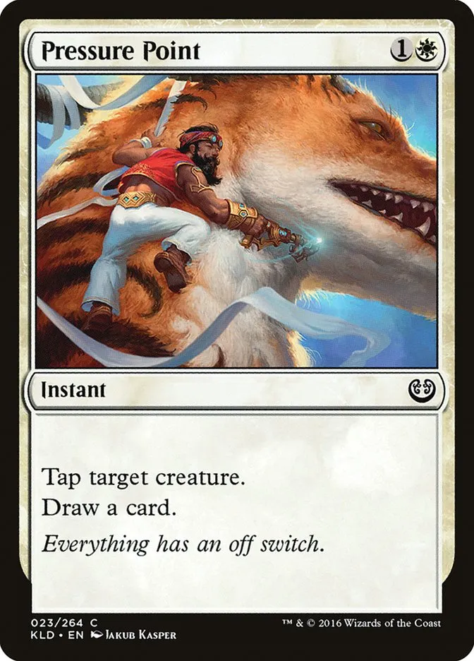 2016 Kaladesh Pressure Point common #23 common card image