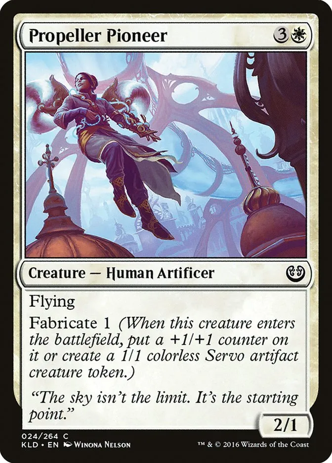 2016 Kaladesh Propeller Pioneer common #24 common card image