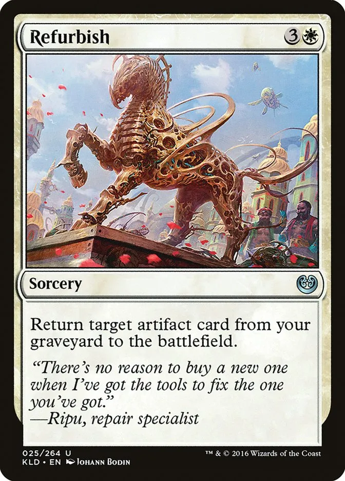 2016 Kaladesh Refurbish uncommon #25 uncommon card image