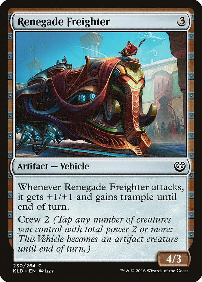 2016 Kaladesh Renegade Freighter #230 common card image