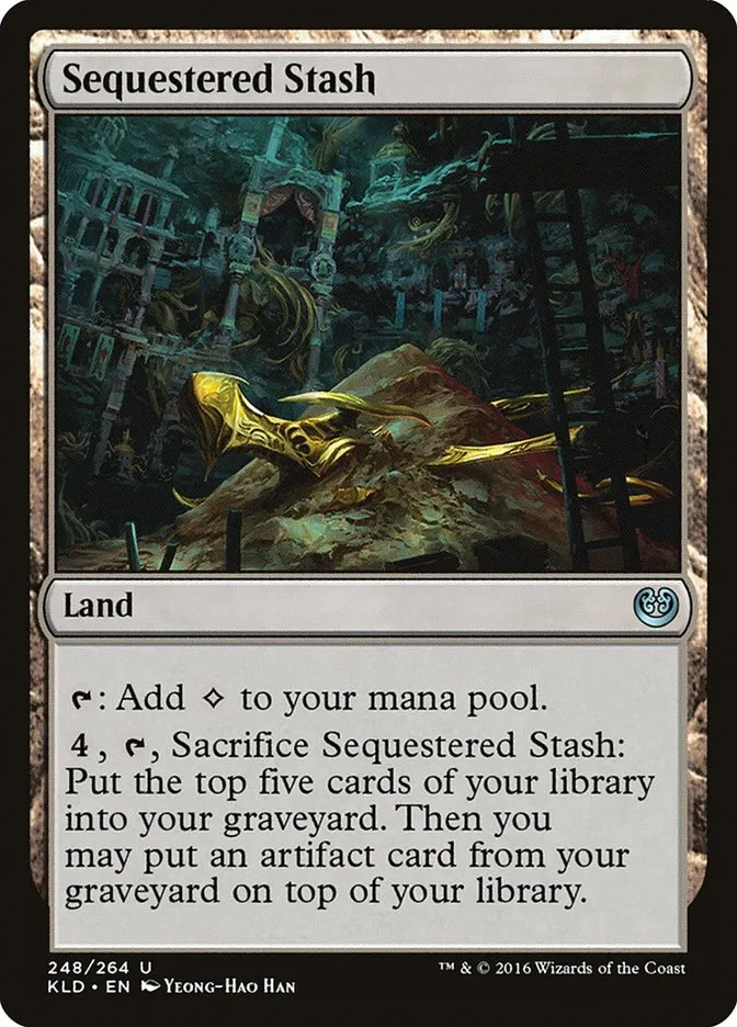 2016 Kaladesh Sequestered Stash #248 uncommon card image
