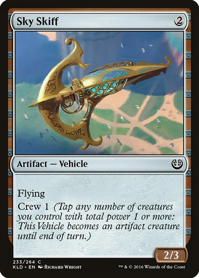 2016 Kaladesh Sky Skiff common #233 common card image