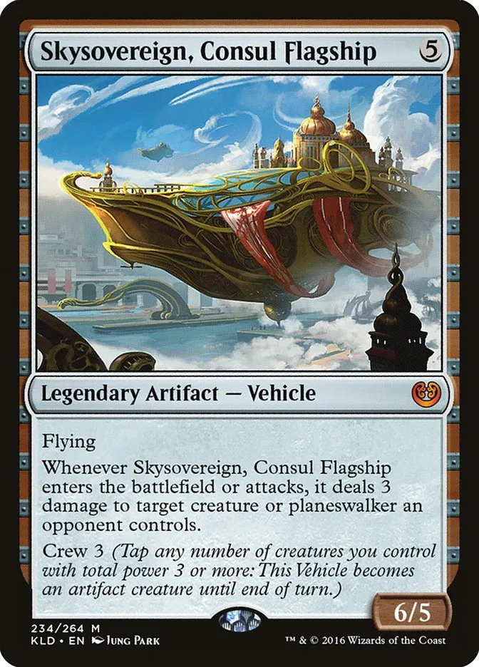 2016 Kaladesh Skysovereign, Consul Flagship #234 mythic card image