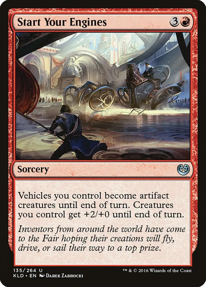 2016 Kaladesh Start Your Engines #135 uncommon card image