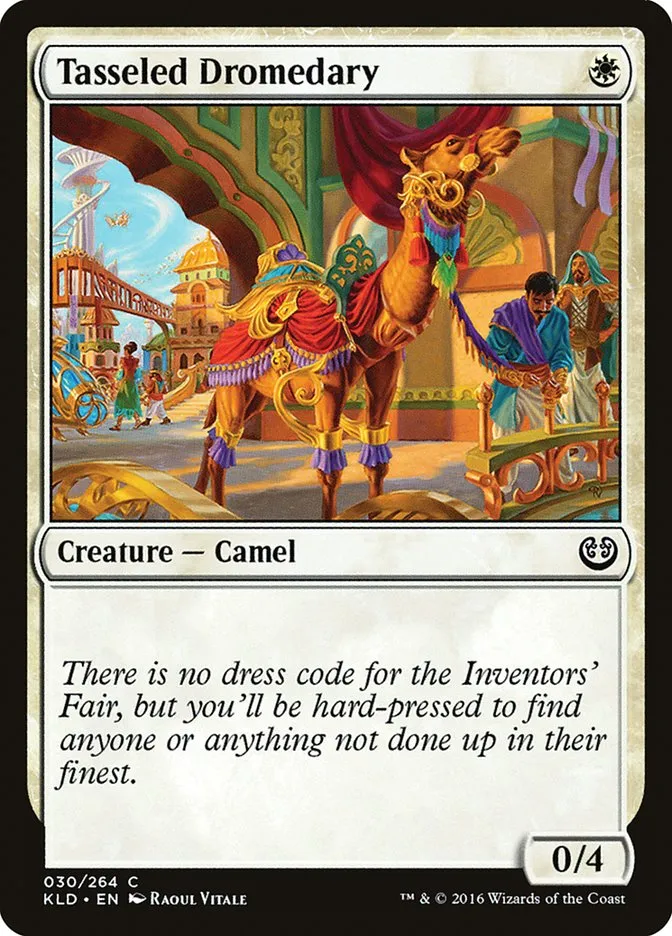 2016 Kaladesh Tasseled Dromedary common #30 common card image