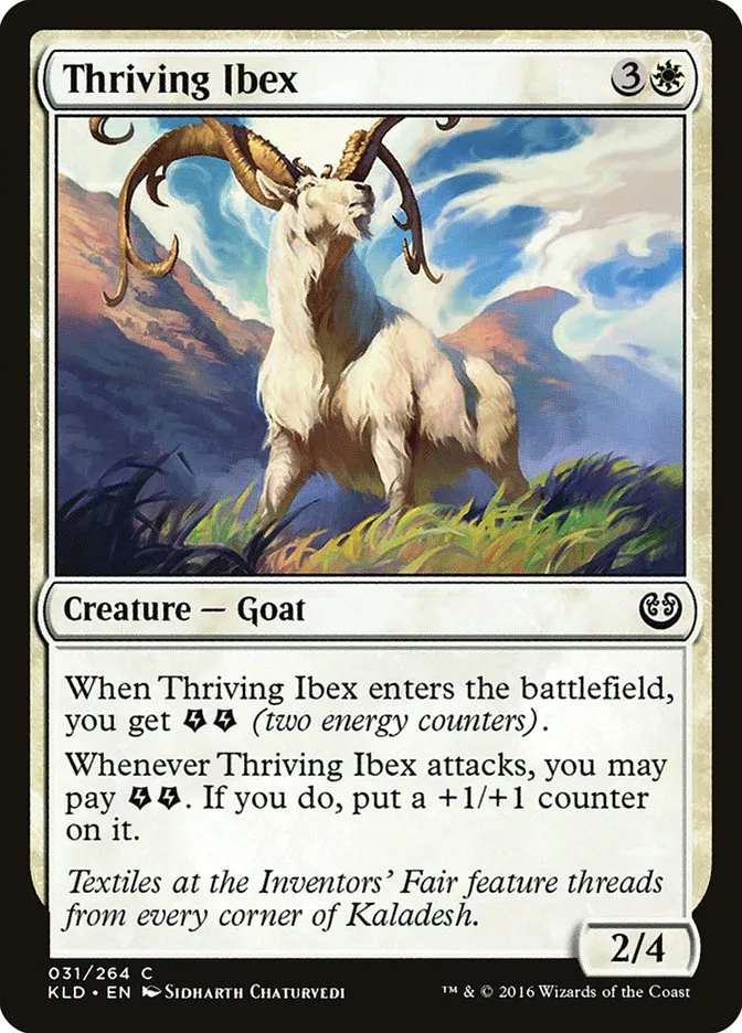 2016 Kaladesh Thriving Ibex common #31 common card image