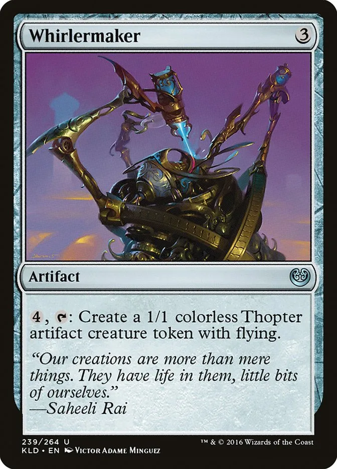 2016 Kaladesh Whirlermaker uncommon #239 uncommon card image