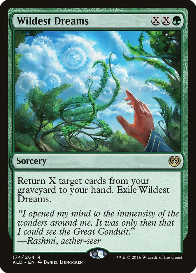 2016 Kaladesh Wildest Dreams #174 rare card image