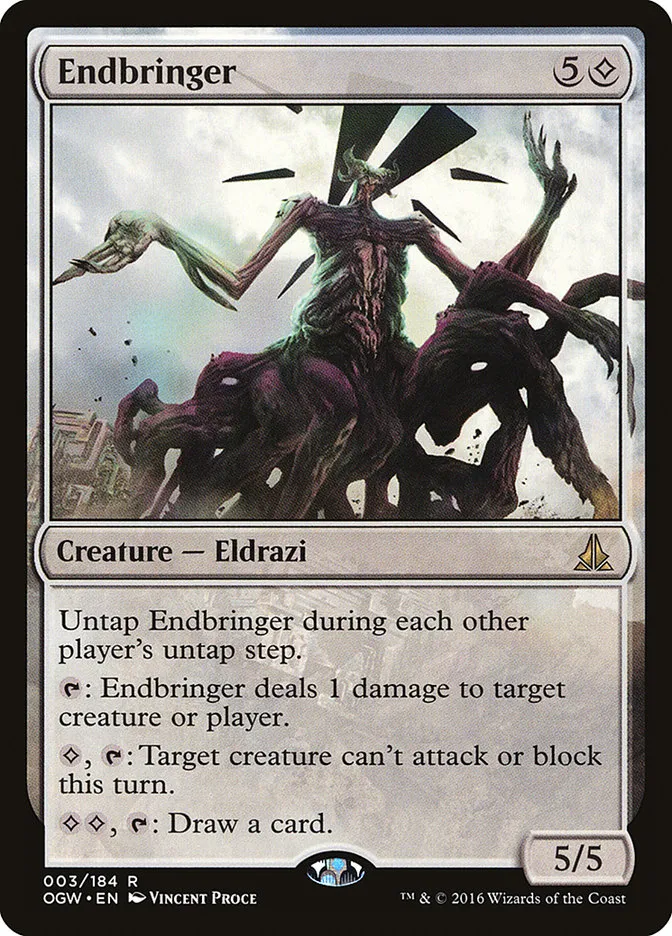 2016 Oath of the Gatewatch Endbringer rare #3 rare card image