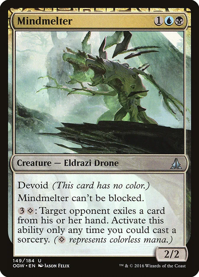 2016 Oath of the Gatewatch Mindmelter #149 uncommon card image