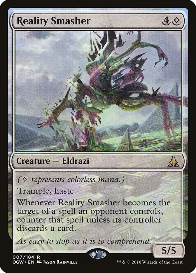 2016 Oath of the Gatewatch Reality Smasher rare #7 rare card image