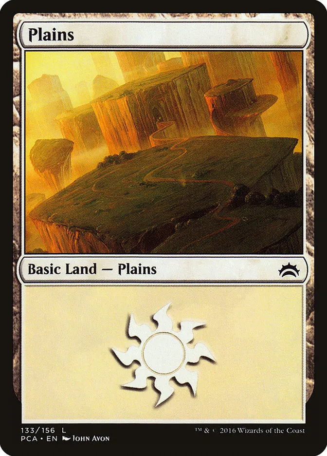 2016 Planechase Anthology Plains common #133 common card image