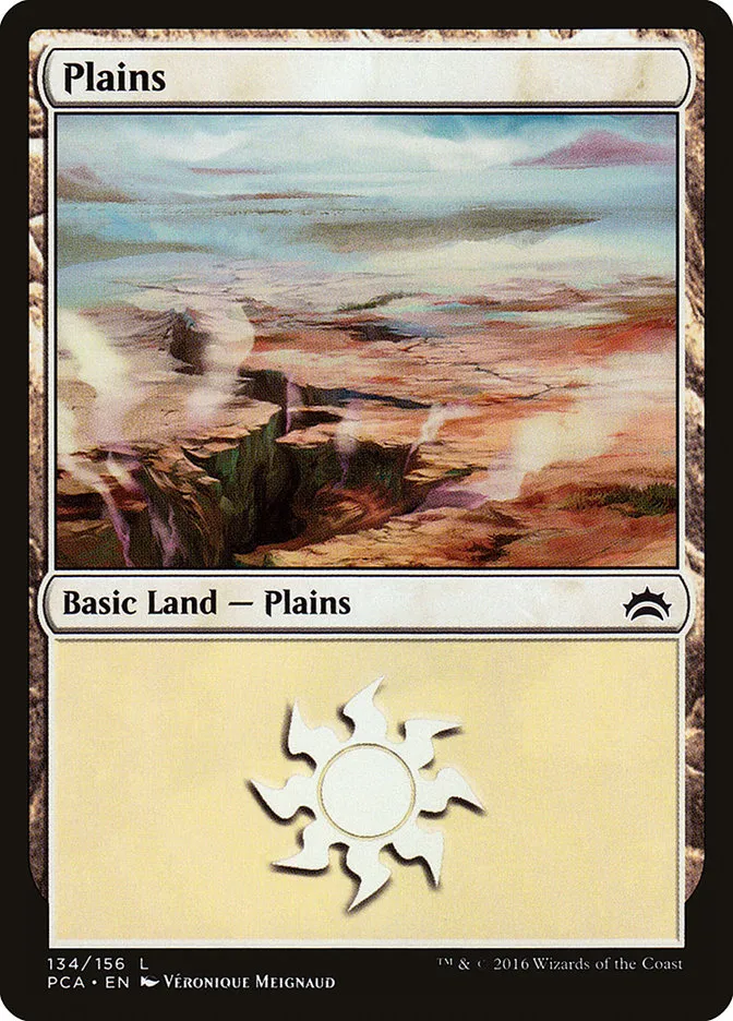 2016 Planechase Anthology Plains common #134 common card image