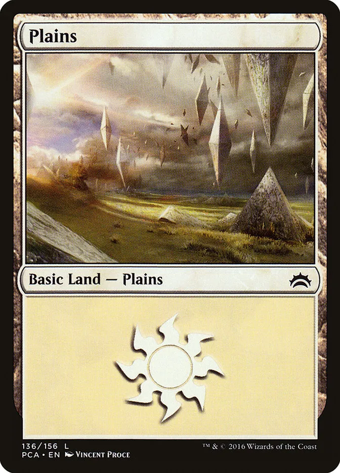 2016 Planechase Anthology Plains common #136 common card image