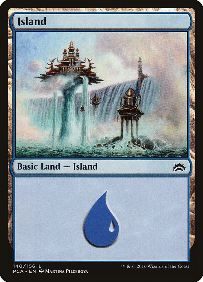 2016 Planechase Anthology Island common #140 common card image