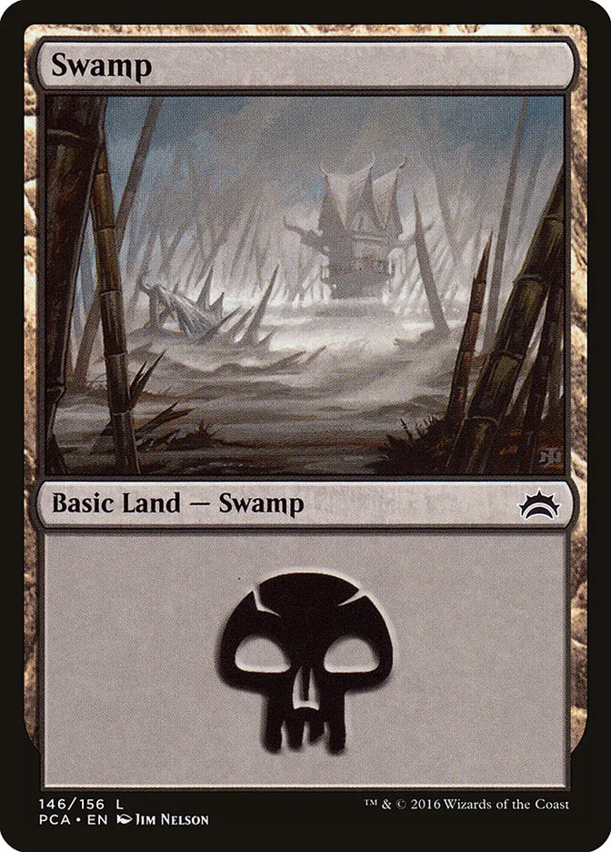2016 Planechase Anthology Swamp common #146 common card image