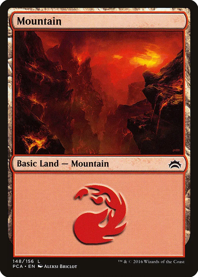 2016 Planechase Anthology Mountain common #148 common card image