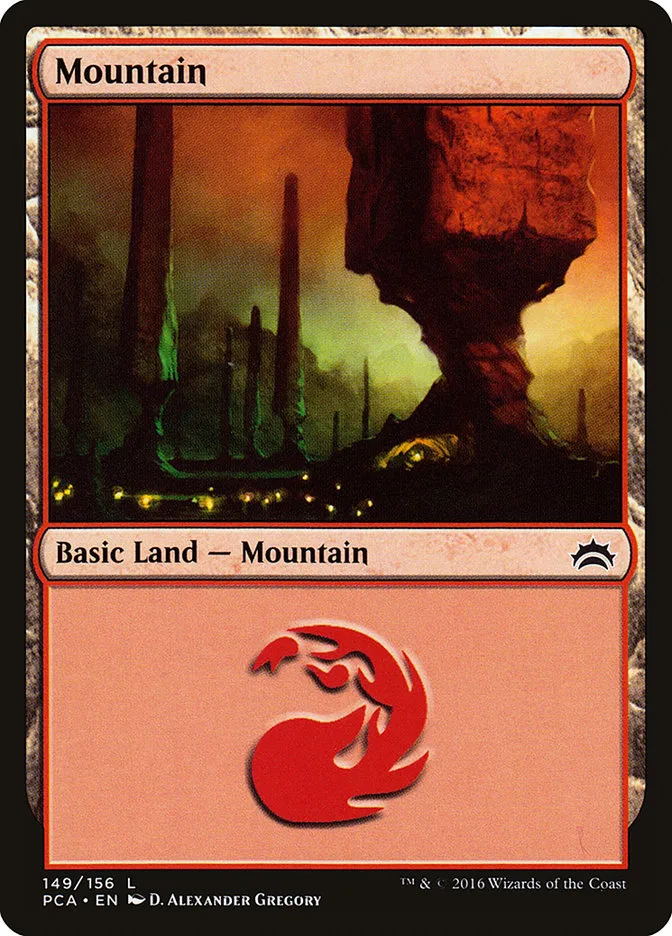 2016 Planechase Anthology Mountain common #149 common card image
