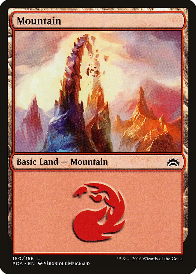 2016 Planechase Anthology Mountain common #150 common card image