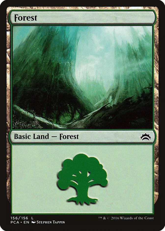 2016 Planechase Anthology Forest common #156 common card image