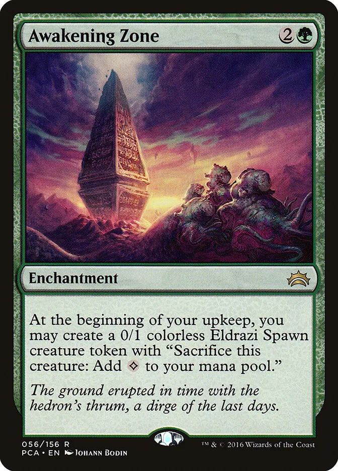 2016 Planechase Anthology Awakening Zone #56 rare card image