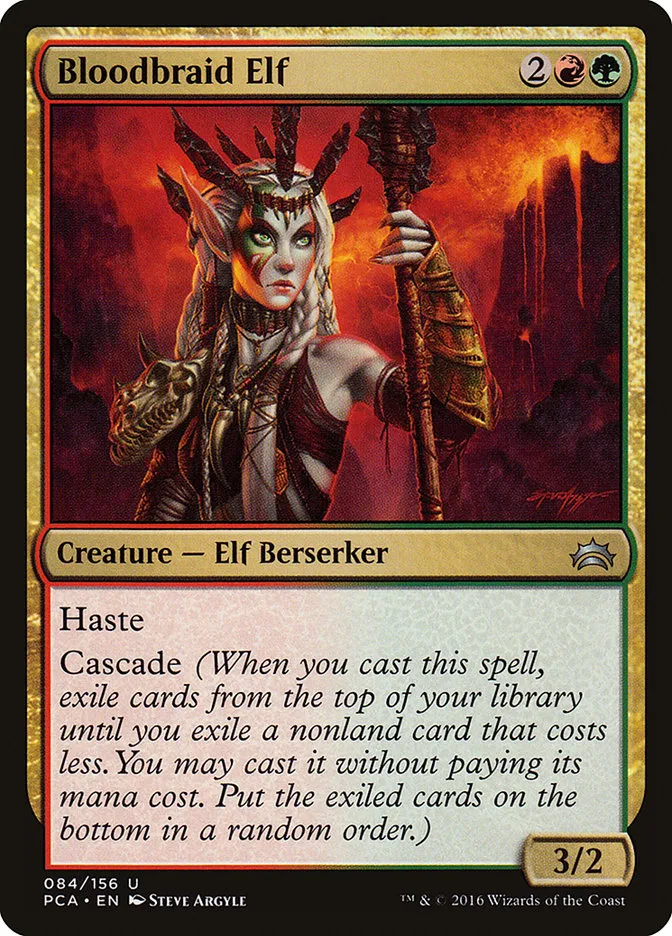 2016 Planechase Anthology Bloodbraid Elf uncommon #84 uncommon card image