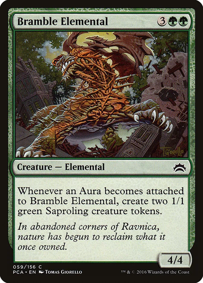 2016 Planechase Anthology Bramble Elemental common #59 common card image