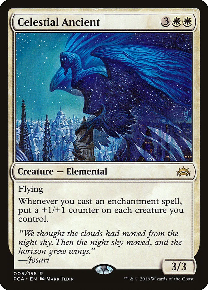 2016 Planechase Anthology Celestial Ancient rare #5 rare card image