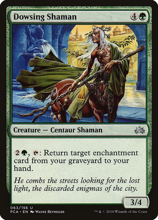 2016 Planechase Anthology Dowsing Shaman uncommon #63 uncommon card image