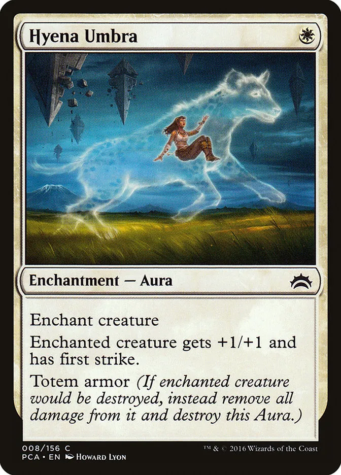 2016 Planechase Anthology Hyena Umbra common #8 common card image