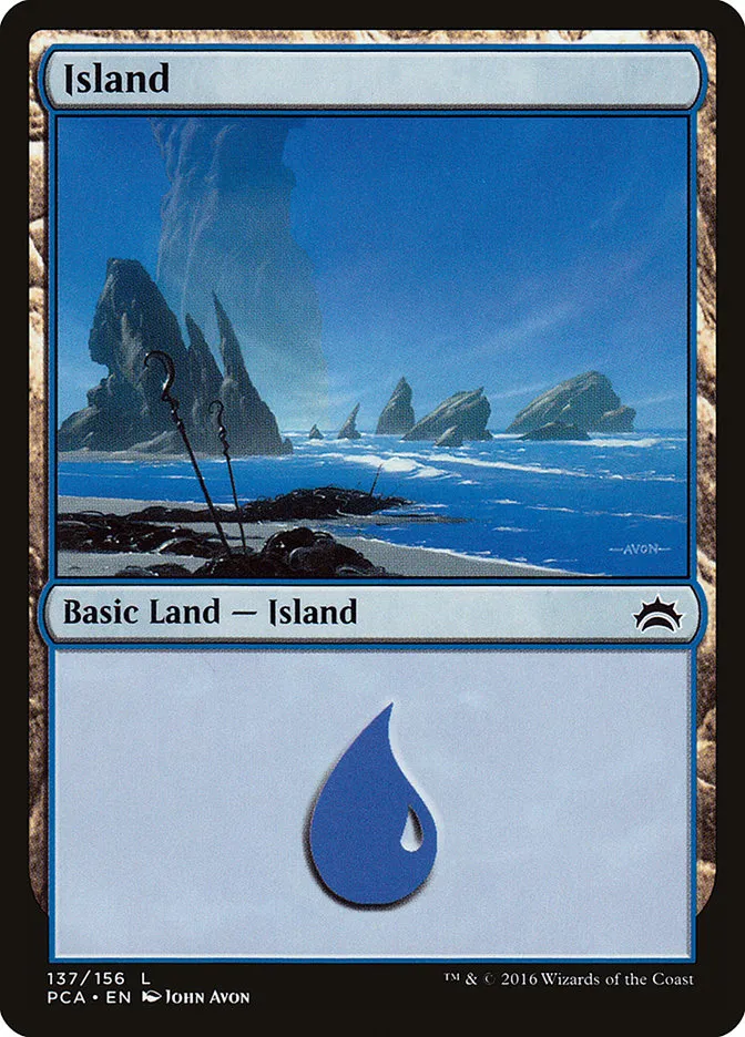 2016 Planechase Anthology Island common #137 common card image