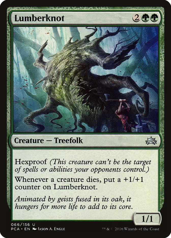 2016 Planechase Anthology Lumberknot uncommon #66 uncommon card image