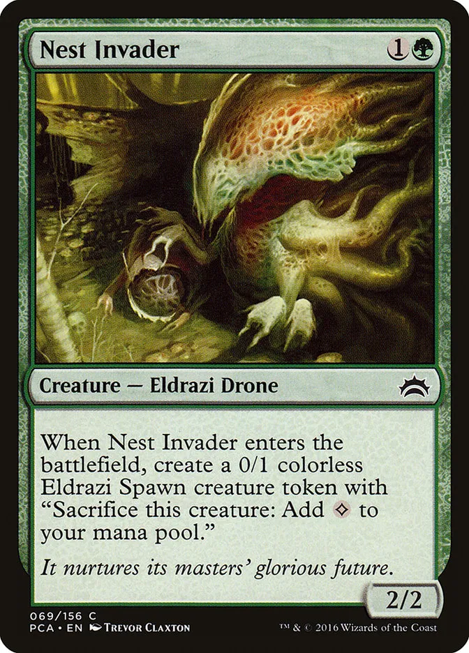 2016 Planechase Anthology Nest Invader common #69 common card image