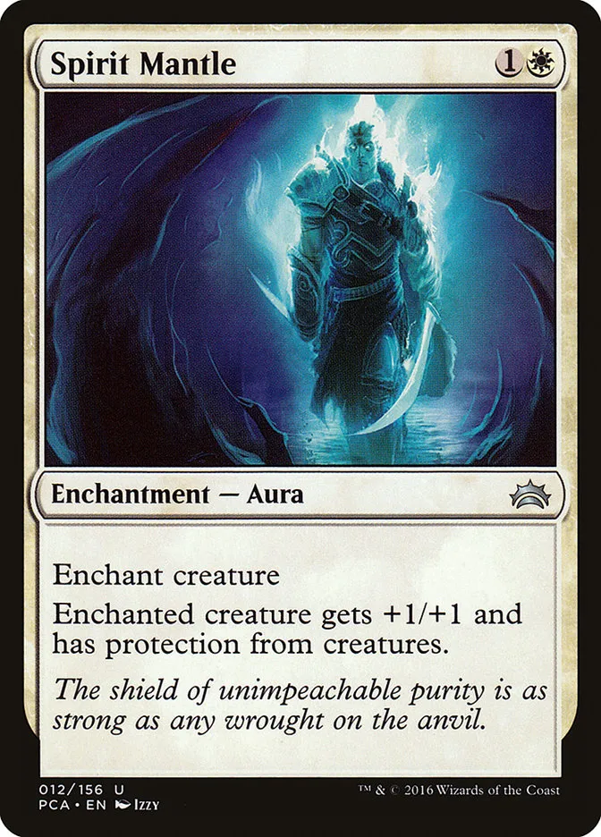 2016 Planechase Anthology Spirit Mantle #12 uncommon card image