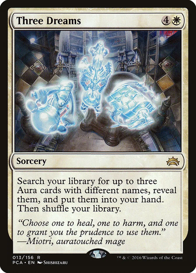2016 Planechase Anthology Three Dreams rare #13 rare card image