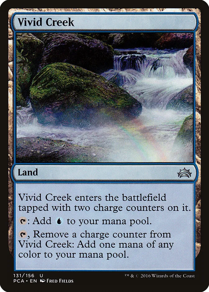 2016 Planechase Anthology Vivid Creek #131 uncommon card image