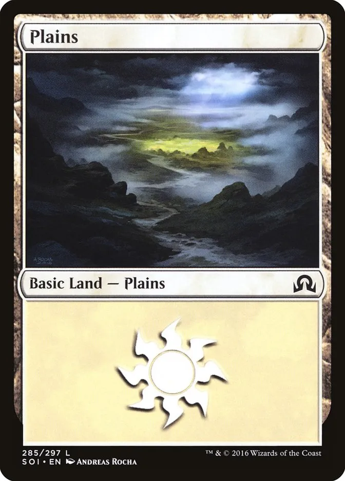 2016 Shadows over Innistrad Plains common #285 common card image
