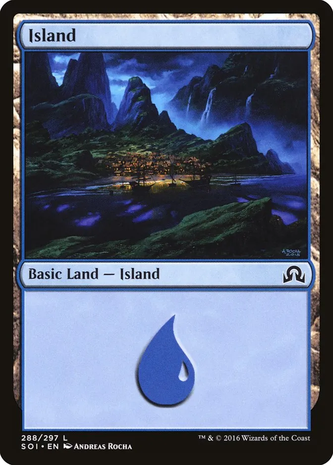 2016 Shadows over Innistrad Island common #288 common card image